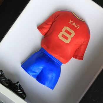 Football Legend KitBox: Xavi: Spain, 2 of 6