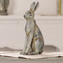 Vintage Style Hare Ornament, thumbnail 1 of 5