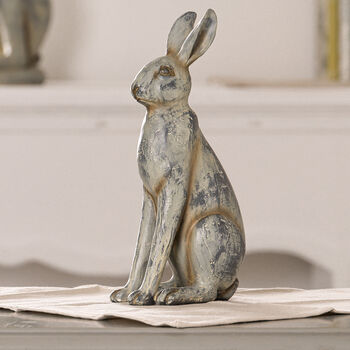 Vintage Style Hare Ornament, 6 of 10