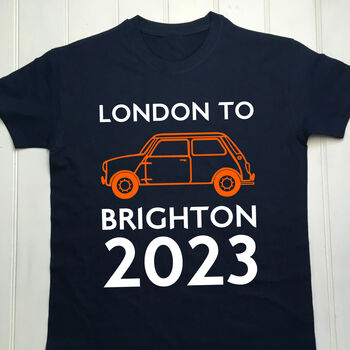 Personalised London To Brighton Mini T Shirt, 4 of 11