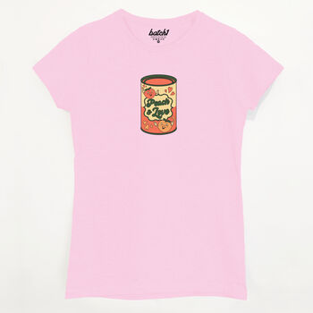Peach And Love Women's Slogan T Shirt, 7 of 7