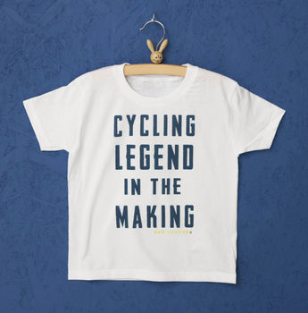 'Cycling Legend In The Making' Kids Tshirt, 3 of 3