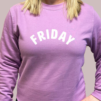 Friday Slogan Sweatshirt, 5 of 5