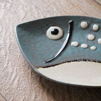 Ceramic Fish Plate, 2 of 5