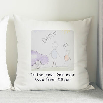Personalised Photo Cushion Gifts Child's Drawing, 10 of 10