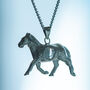 Personalised Horse Hidden Photo Necklace In Sterling Silver, thumbnail 5 of 10