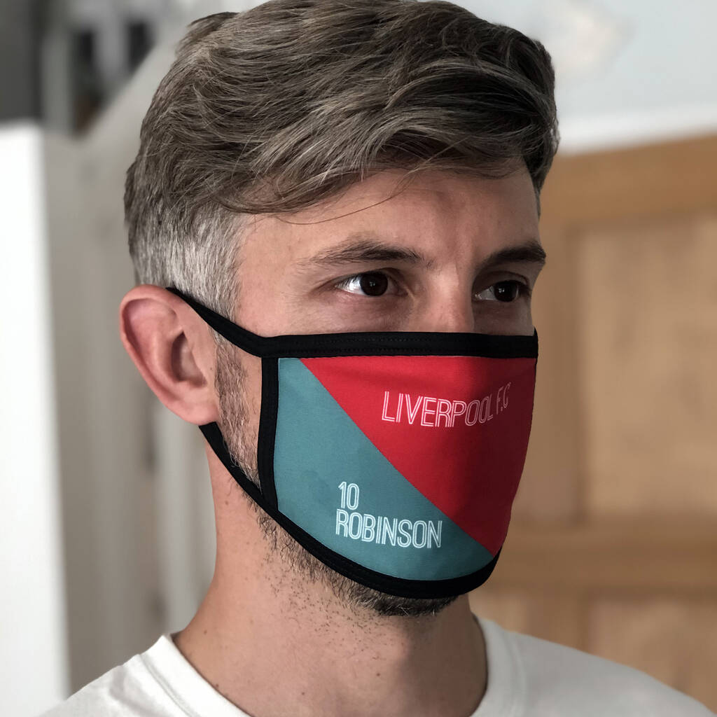 personalised reusable face masks