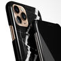 Black Strike Marble Case For iPhone, thumbnail 3 of 4