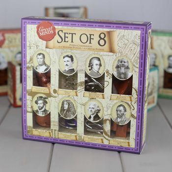 Set Of Eight Puzzles Based On Great Minds, 2 of 5