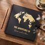 Personalised Travel Scrapbook Anniversary Gift For Travellers, thumbnail 1 of 12