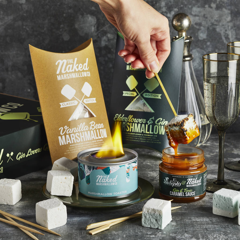 Gin Lovers Gourmet Marshmallow Gift Set, 1 of 9
