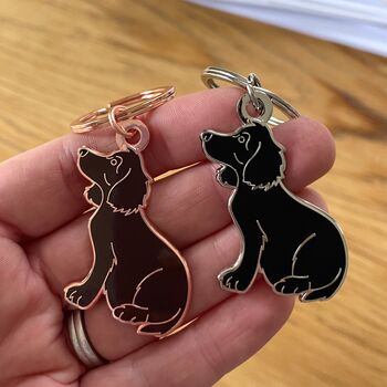 Cocker Spaniel Keyring Or Bag Charm, 6 of 6
