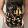 Luxury Embroidered Secret Garden Owl Hot Water Bottle, thumbnail 4 of 4