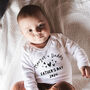 Baby + Mummy Or Daddy Special Occasion Babygrow, thumbnail 1 of 9
