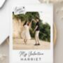 Personalised Love You Photo Greeting Card, thumbnail 1 of 8
