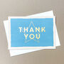 Gold Star Thank You Luxury Box Set Of Eight Note Cards, thumbnail 4 of 9