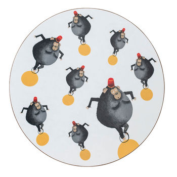 Unicycling Monkey Placemat, 2 of 3