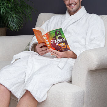 Embroidered Spa Cotton Bathrobe – Light, Absorbent And Cosy, 11 of 11