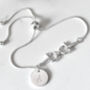 Personalised Horse Bit Bracelet Engravable Charm Sterling Silver 925, thumbnail 2 of 3