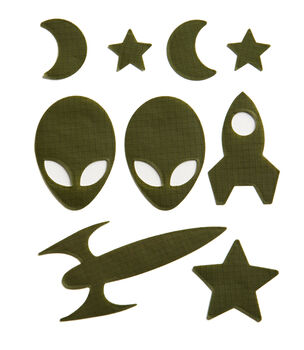 Space Repair Patch Kit Olive Green, 2 of 7