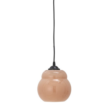 Pink Glass Pendant Light, 2 of 3