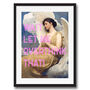 Let Me Over Think That Angel Wall Art Print, thumbnail 4 of 4