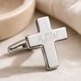 Personalised Cross Cufflinks, thumbnail 2 of 7