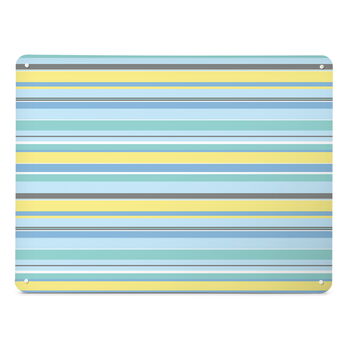Stripes Design / Large Magnetic Notice Board, 5 of 10
