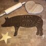 Home Kitchen Or Garden Sign Pig Decoration Ornament, thumbnail 7 of 8