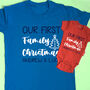 Our First Family Christmas T Shirt Set, thumbnail 1 of 10
