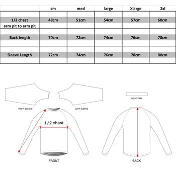 Mens Long Sleeve Christmas Jumper Cycle Jersey, 5 of 5