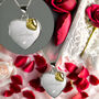 Personalised Silver And Gold Diamond Heart Locket, thumbnail 7 of 12