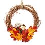 Woodland Wreath With Hedgehog, thumbnail 1 of 2