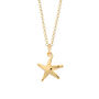 Starfish Necklace, Sterling Silver Or Gold Plated, thumbnail 8 of 10