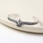 Sterling Silver Freedom Bangle, thumbnail 6 of 7