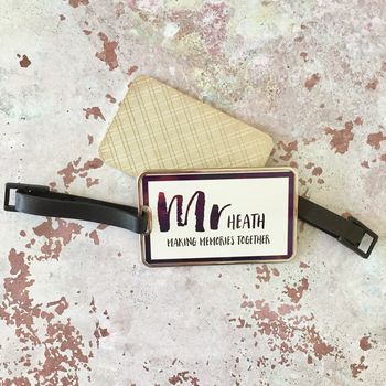 Mr And Mrs Luggage Tags, 2 of 4