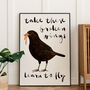Blackbird Art Print, thumbnail 1 of 11