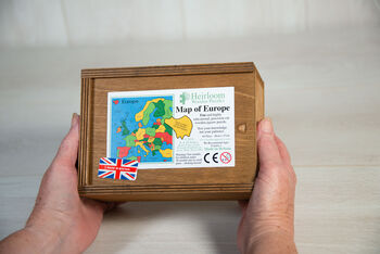 Countries Of Europe Wooden Jigsaw Puzzle, 5 of 7