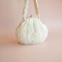 Luna Clip Purse Off White, thumbnail 4 of 4