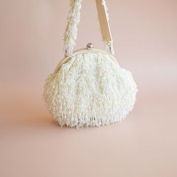 Luna Clip Purse Off White, 4 of 4