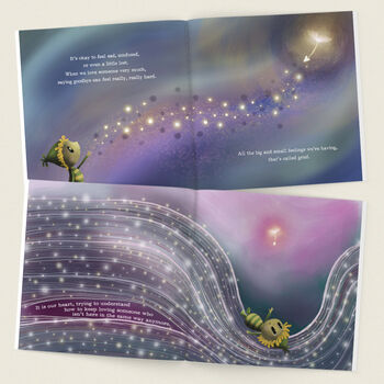 Personalised Childrens Grief Bereavement Loss Book, 7 of 12