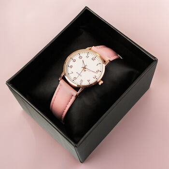Personalised Holy Communion/Christening Pink Watch, 4 of 6