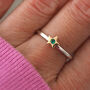 Star Birthstone Ring, thumbnail 7 of 12