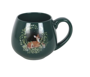 Green Ceramic Fawn Mug, 2 of 4