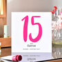 15 And Fierce 15th Birthday Card, thumbnail 1 of 5