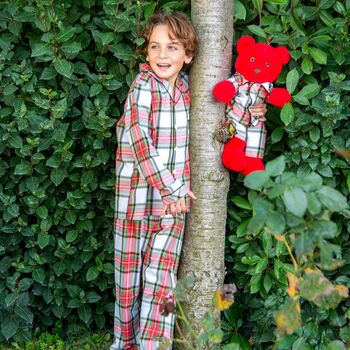 Inverno Pyjama Set With Matching Teddy Bear Set, 3 of 3