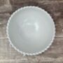White Beaded Edge Bowl, 16cm, thumbnail 2 of 3