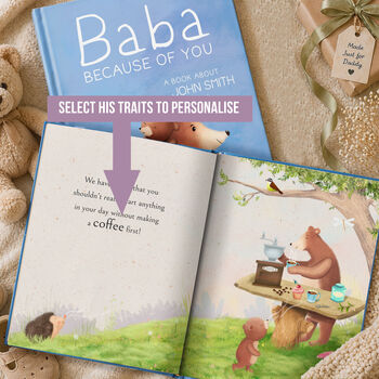 Personalised Daddy Book 'Because Of You', 6 of 12