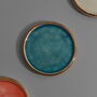 G Deocr Vibrant Glaze Ceramic Coasters Set Of Two, thumbnail 2 of 5