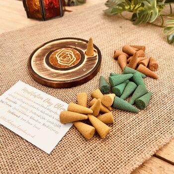 Meditation Mindful Incense Cones Night And Day Mix Blends, 6 of 8